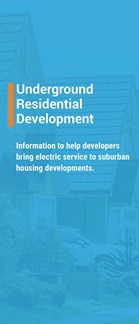 Portada del folleto 'Desarrollo Residencial Subterráneo'.