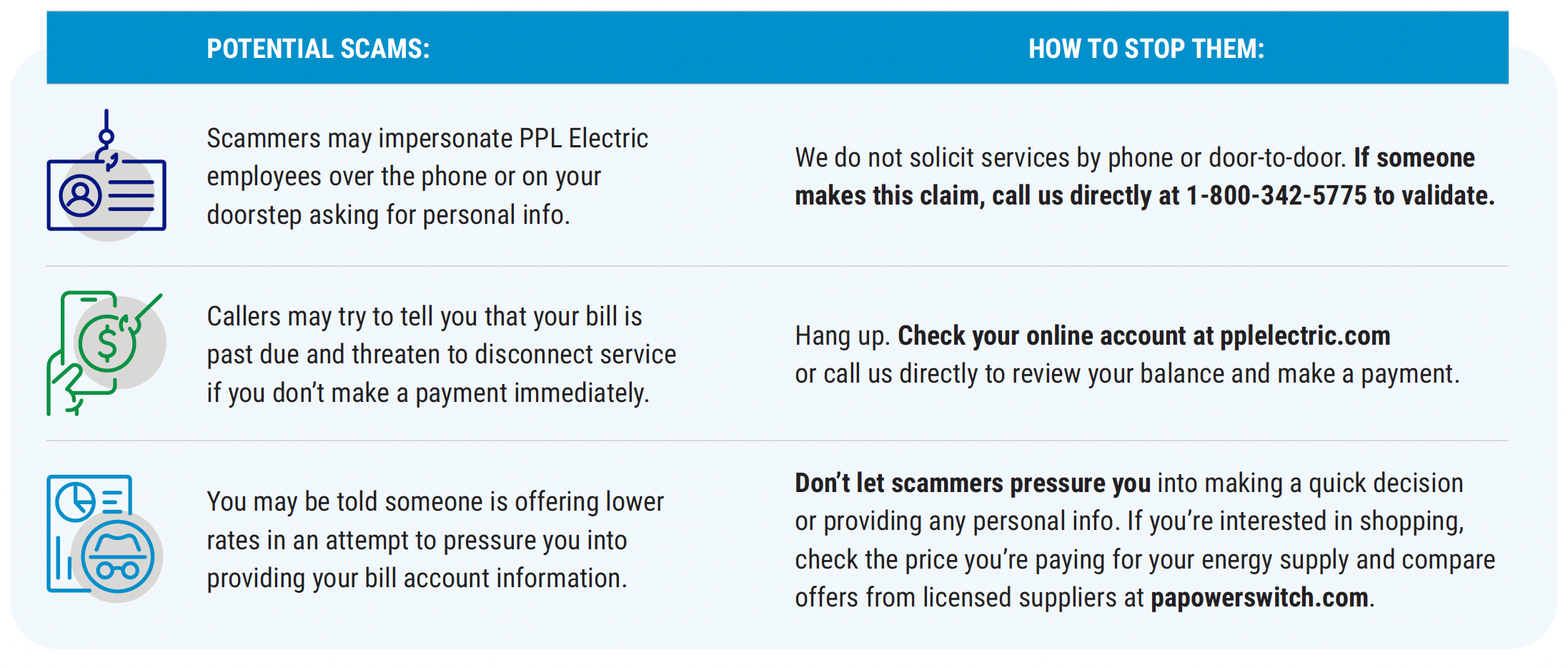 scams and how to stop them