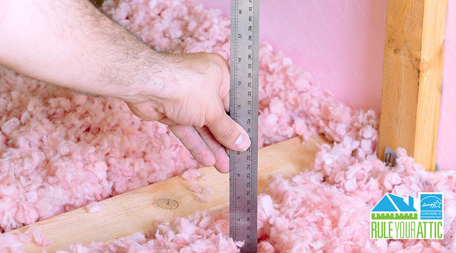 Insulation in attic